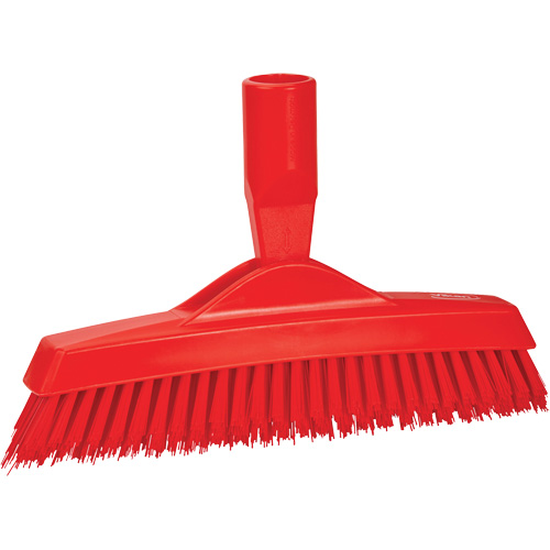 Grout Brush, Stiff Bristles, 9-1/4" Long, Red Air Extreme Inc.