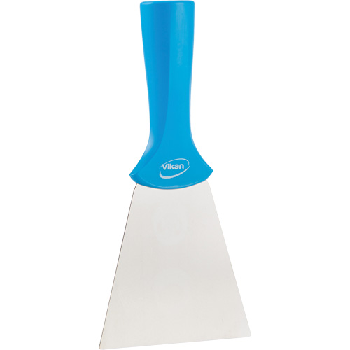 Handle-Mounted Stainless Steel Scraper, Blue, 4" W x 8" L Air Extreme Inc.
