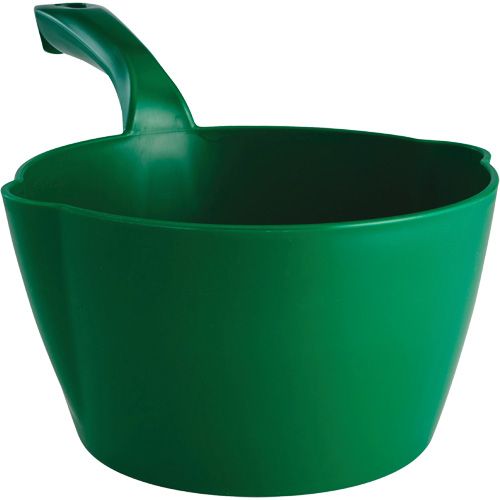 Round Bowl Scoop, Plastic, Green, 64 oz. Air Extreme Inc.
