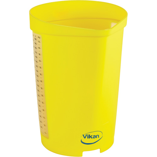 Measuring Jug, Plastic, Yellow, 65 oz. Air Extreme Inc.