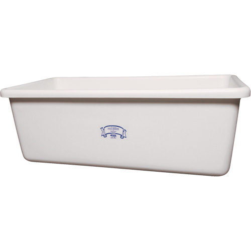 Transport Storage Tub, Plastic, White Air Extreme Inc.
