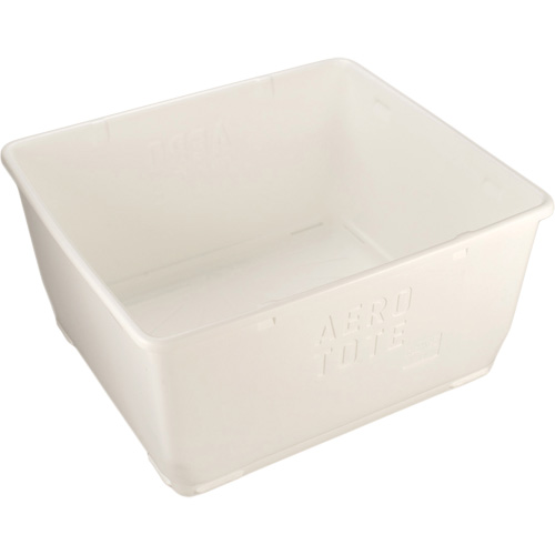 Aero-Tote Tub with Drain Plug, Plastic, White Air Extreme Inc.