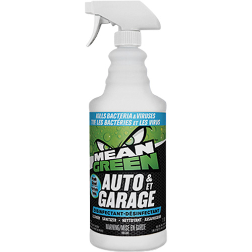 D&eacute;sinfectant pour lautomobile et le garage Mean Green, 1,18 L, Bouteille &agrave; g&acirc;chette Air Extreme Inc.
