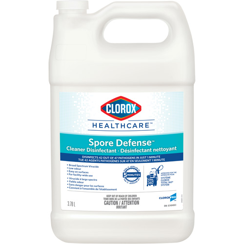 D&eacute;sinfectant nettoyant Clorox Healthcare Spore Defense, 3,78 L, Cruche Air Extreme Inc.