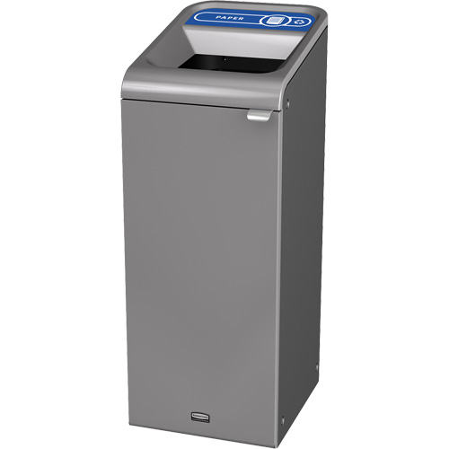 Configure Paper Waste Container, Bulk/Curbside/Deskside, Steel, 15 US gal. Air Extreme Inc.