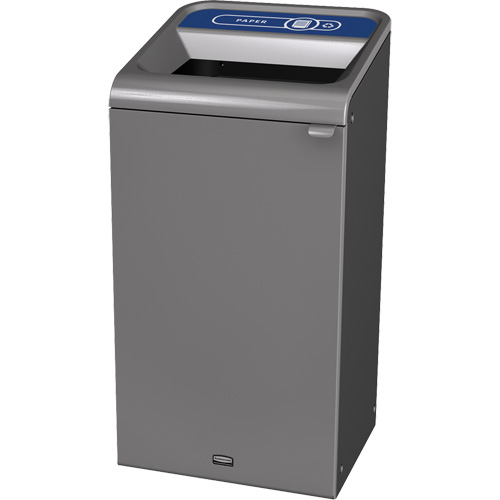 Conteneur pour d&eacute;chets de papier Configure, Vrac/Bord de rue/De bureau, Acier, 23 gal. US Air Extreme Inc.
