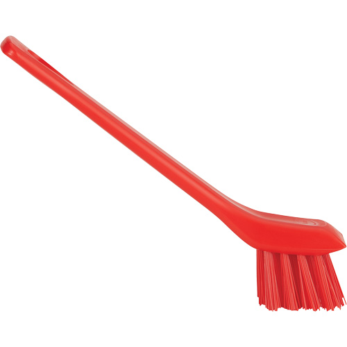 Brush with Scraping Edge, Stiff Bristles, 6" Long, Red Air Extreme Inc.