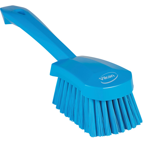 Short-Handled Washing Brush, Soft Bristles, 10-1/2" Long, Blue Air Extreme Inc.