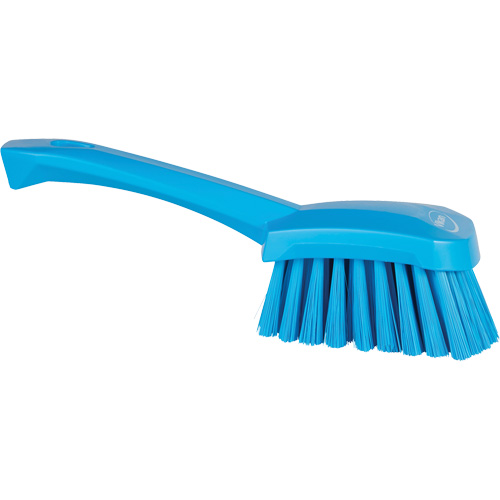 Short-Handled Washing Brush, Soft Bristles, 10-1/2" Long, Blue Air Extreme Inc.