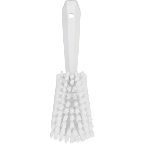 Short-Handled Washing Brush, Soft Bristles, 10-1/2" Long, White Air Extreme Inc.