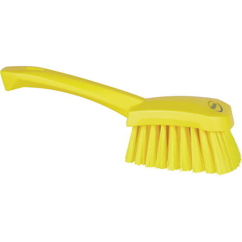 Short-Handled Washing Brush, Soft Bristles, 10-1/2" Long, Yellow Air Extreme Inc.