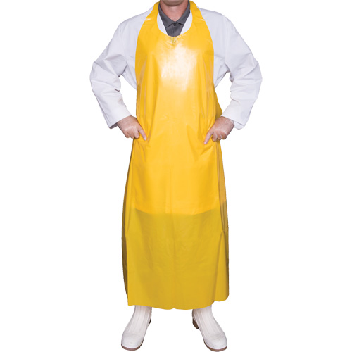 Top Dog 8 Mil. Apron, Polyurethane, 50" L x Yellow Air Extreme Inc.