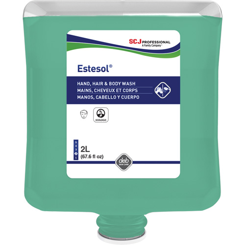 Nettoyant pour les mains, les cheveux et le corps Estesol, 2 L, For&ecirc;t tropicale, Cartouche en plastique Air Extreme Inc.