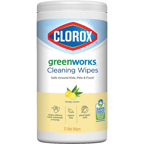 Lingettes nettoyantes GreenWorks, 75 lingettes Air Extreme Inc.