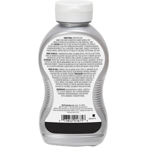 Hand Cleaner, Gel/Pumice, 295.74 ml, Bottle, Cherry Air Extreme Inc.