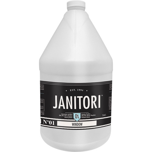 Janitori 01 Window Cleaner, 4 L, Jug Air Extreme Inc.