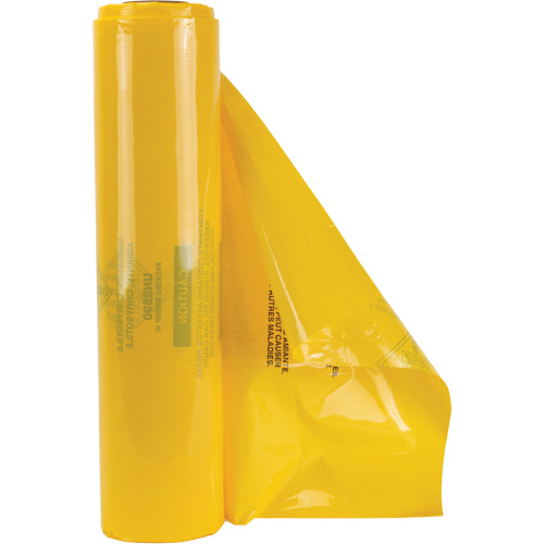 Hazardous Waste Liners, Asbestos, 40" L x 35" W, 3 mils Air Extreme Inc.