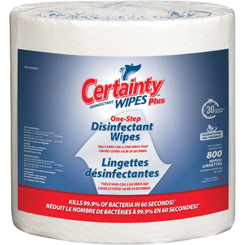 Lingettes d&eacute;sinfectantes, 7-9/10" x 5-9/10", 800 lingettes Air Extreme Inc.