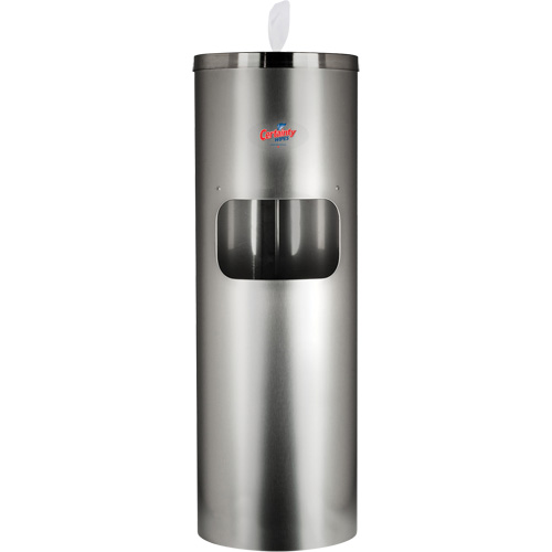 Stainless Steel Wipes Floor Stand Air Extreme Inc.