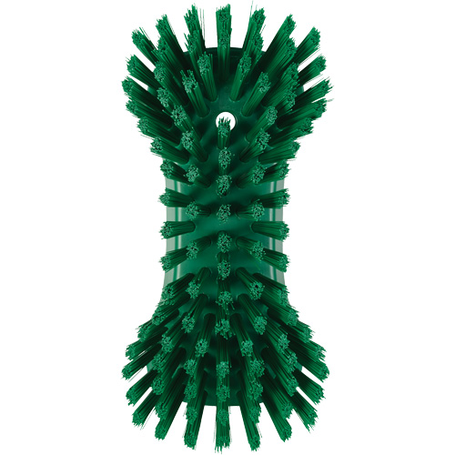 Hand Brush, Extra Stiff Bristles, 9-1/10" Long, Green Air Extreme Inc.