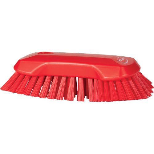 Hand Brush, Extra Stiff Bristles, 9-1/10" Long, Red Air Extreme Inc.