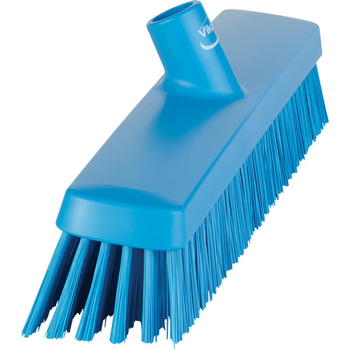 Push Broom Head, Fine/Stiff Bristles, 16-1/2", Polyester/Polypropylene, Blue Air Extreme Inc.