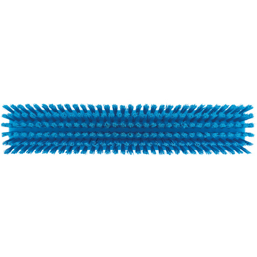 Push Broom Head, Fine/Stiff Bristles, 16-1/2", Polyester/Polypropylene, Blue Air Extreme Inc.