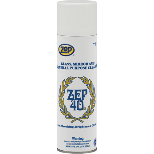 Non-Streaking Glass & Mirror Cleaner, 18 oz., Aerosol Can Air Extreme Inc.