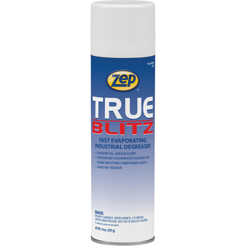 True Blitz Fast-Evaporating Industrial Degreaser, 14 oz., Aerosol Can Air Extreme Inc.