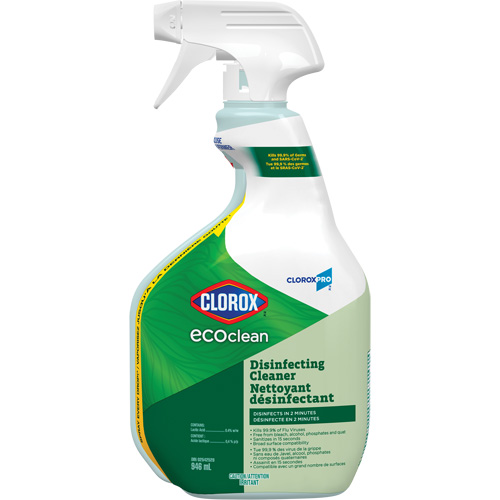 CloroxPro Clorox EcoClean Disinfecting Cleaner, 946 ml, Trigger Bottle Air Extreme Inc.