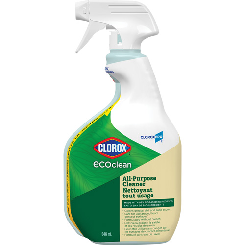Nettoyant tout usage CloroxPro Clorox EcoClean, 946 ml, Bouteille &agrave; g&acirc;chette Air Extreme Inc.