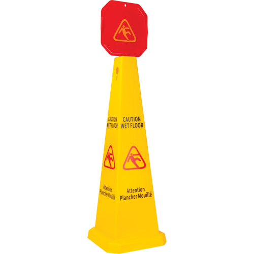 Wet Floor Safety Cone Topper, Pictogram Air Extreme Inc.
