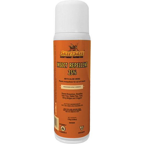 Insect Repellent, 25% DEET, Aerosol, 170 g Air Extreme Inc.