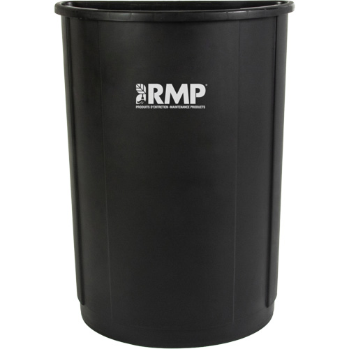 Half-Round Garbage Bin, Polyethylene, 21 US gal. Air Extreme Inc.