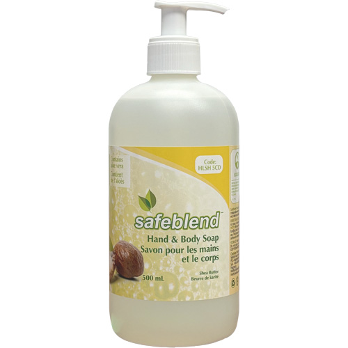 Shea Butter Hand & Body Soap, Liquid, 500 ml, Scented Air Extreme Inc.