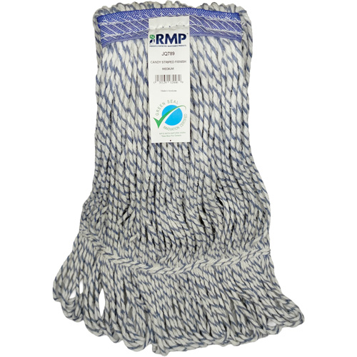 T&ecirc;te de vadrouille ray&eacute;e, Finition de plancher, Synth&eacute;tique, 16 oz, Style Boucle Air Extreme Inc.