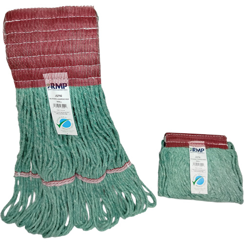 Wide-Band Mop Head, Antimicrobial/Floor Finishing/Specialty, Cotton/Rayon/Synthetic, Loop Style Air Extreme Inc.