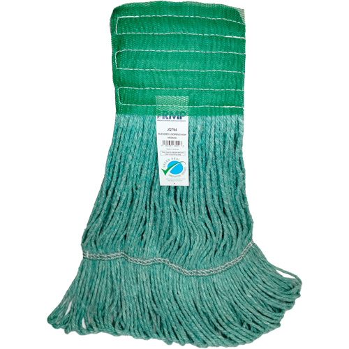 Wide-Band Mop Head, Antimicrobial/Floor Finishing/Specialty, Cotton/Rayon/Synthetic, Loop Style Air Extreme Inc.