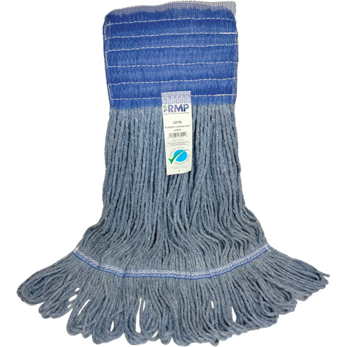 Wide-Band Mop Head, Antimicrobial/Floor Finishing/Specialty, Cotton/Rayon/Synthetic, Loop Style Air Extreme Inc.