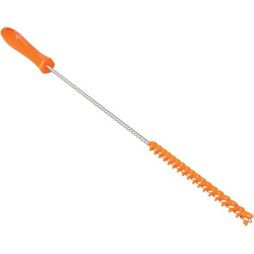 Tube Brush, Stiff Bristles, 19-7/10" Long, Orange Air Extreme Inc.