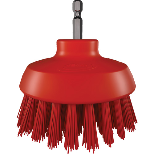 Brosse ronde HyDrive pour perceuse, Soies Tr&egrave;s ferme, Longueur de 3-1/10", Rouge Air Extreme Inc.