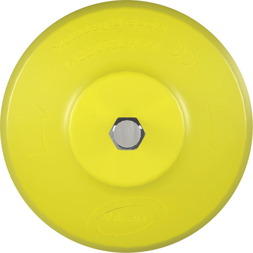 HyDrive Round Drill Brush, Extra Stiff Bristles, 3-1/10" Long, Yellow Air Extreme Inc.