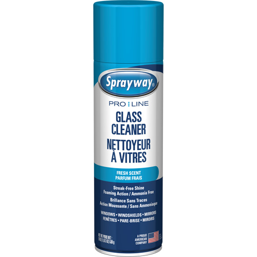 Nettoyant pour vitres Pro Line sans ammoniaque, au parfum frais, 19 oz., Canette a&eacute;rosol Air Extreme Inc.