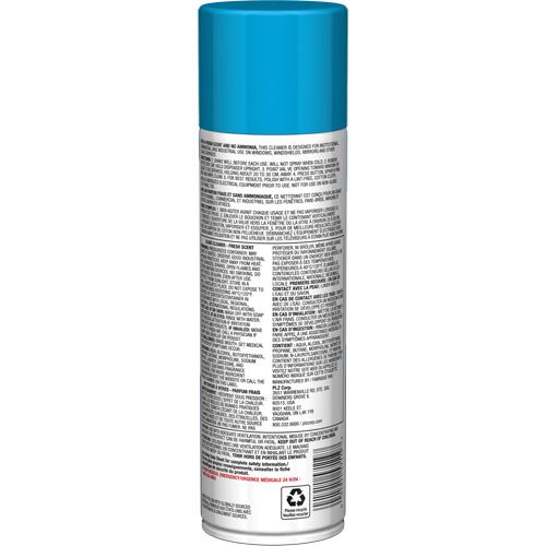 Nettoyant pour vitres Pro Line sans ammoniaque, au parfum frais, 19 oz., Canette a&eacute;rosol Air Extreme Inc.