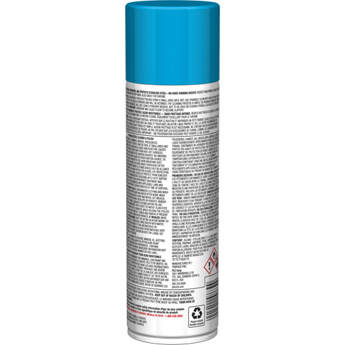 Nettoyant & polis pour acier inoxydable Pro Line, 15 oz, Canette a&eacute;rosol Air Extreme Inc.