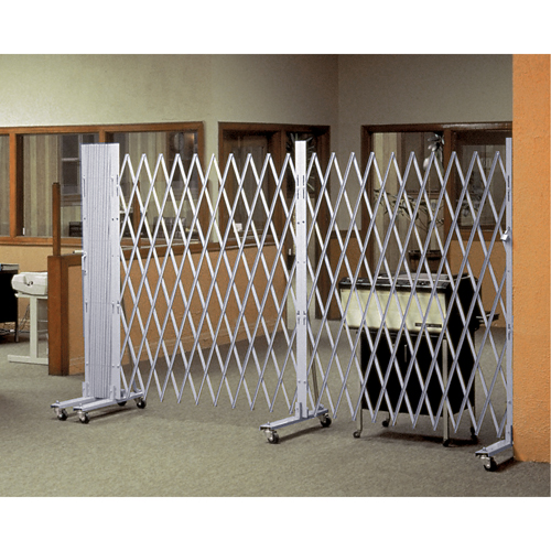 Barri&egrave;res extensibles portatives, Emboîtables, 144" lo x  h, Argent Air Extreme Inc.