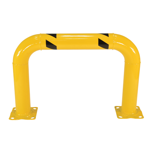 Garde-corps &agrave; profil &eacute;lev&eacute; pour machines, 3' la x 2' h, Jaune Air Extreme Inc.