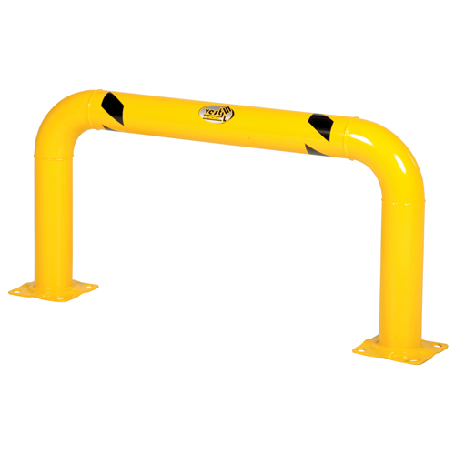 Garde-corps &agrave; profil &eacute;lev&eacute; pour machines, 4' la x 2' h, Jaune Air Extreme Inc.