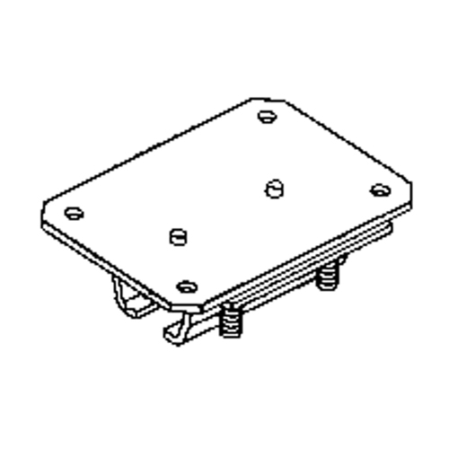 &eacute;clisse pour rail de roulement de mur-rideau mont&eacute; au plafond Air Extreme Inc.
