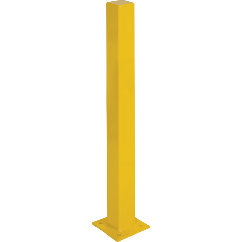 Butoirs robustes, Acier, 48" h x 4" la, Jaune Air Extreme Inc.